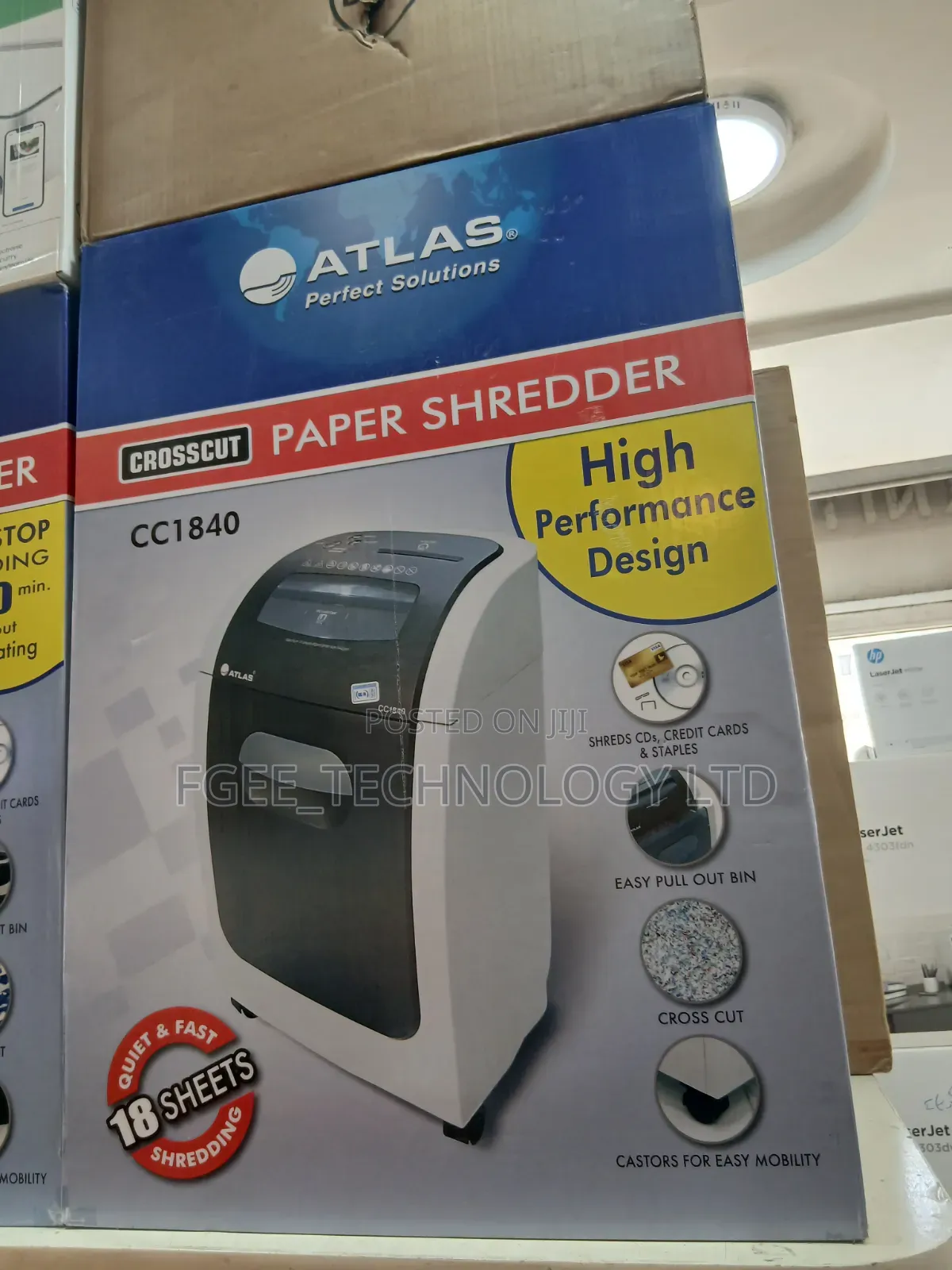 Atlas Paper Shredder CC1840 18 Sheets