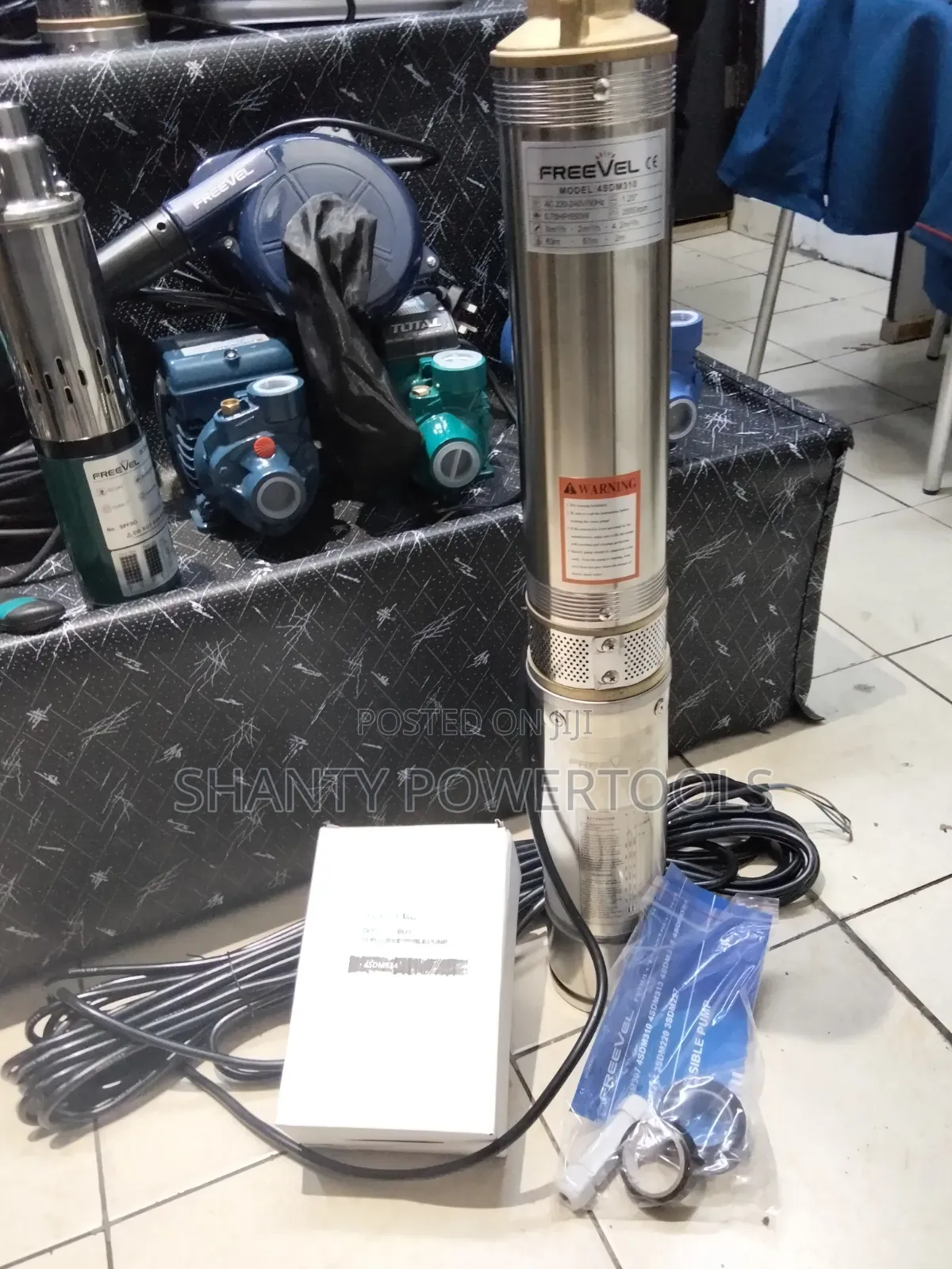 Submersible Water Pump 0.75hp /550w