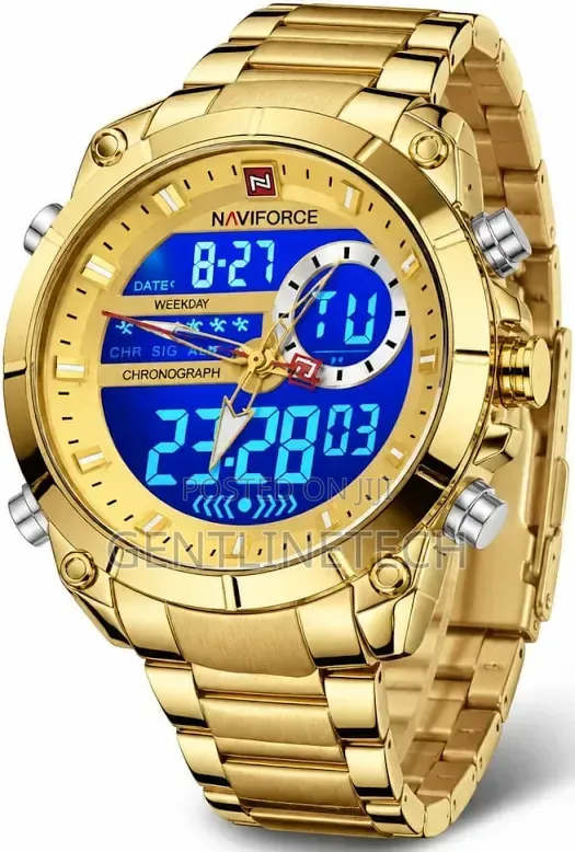 Naviforce 9163 Gold