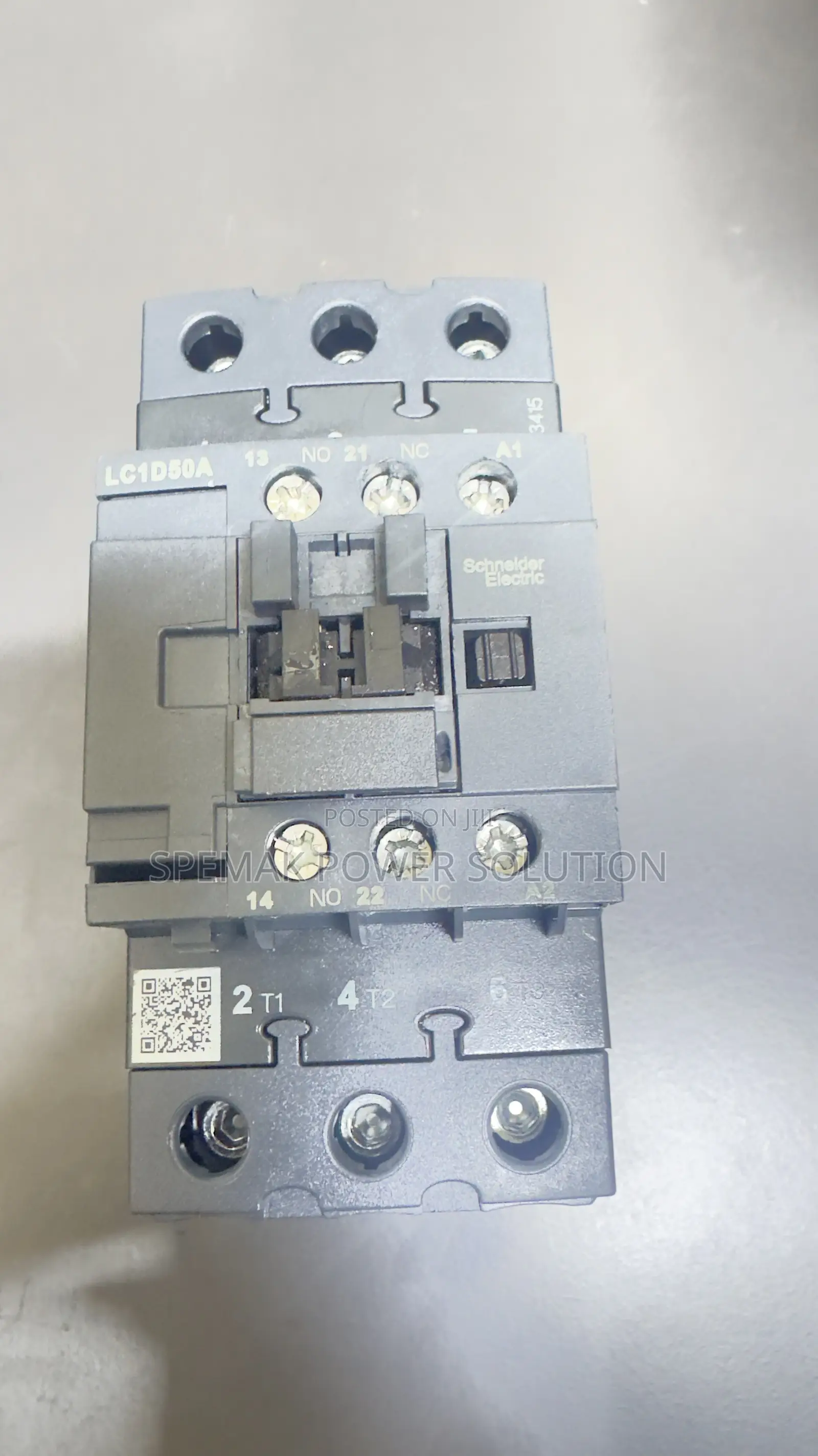 3Pole Schneider Make Contactor LC1D50A