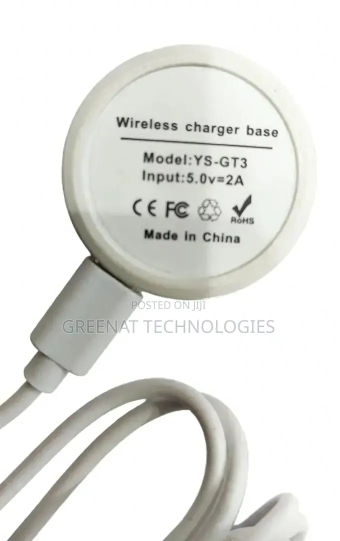 GT3 Wireless Magnetic Charger for Huawei Watch Fast Charging Base
