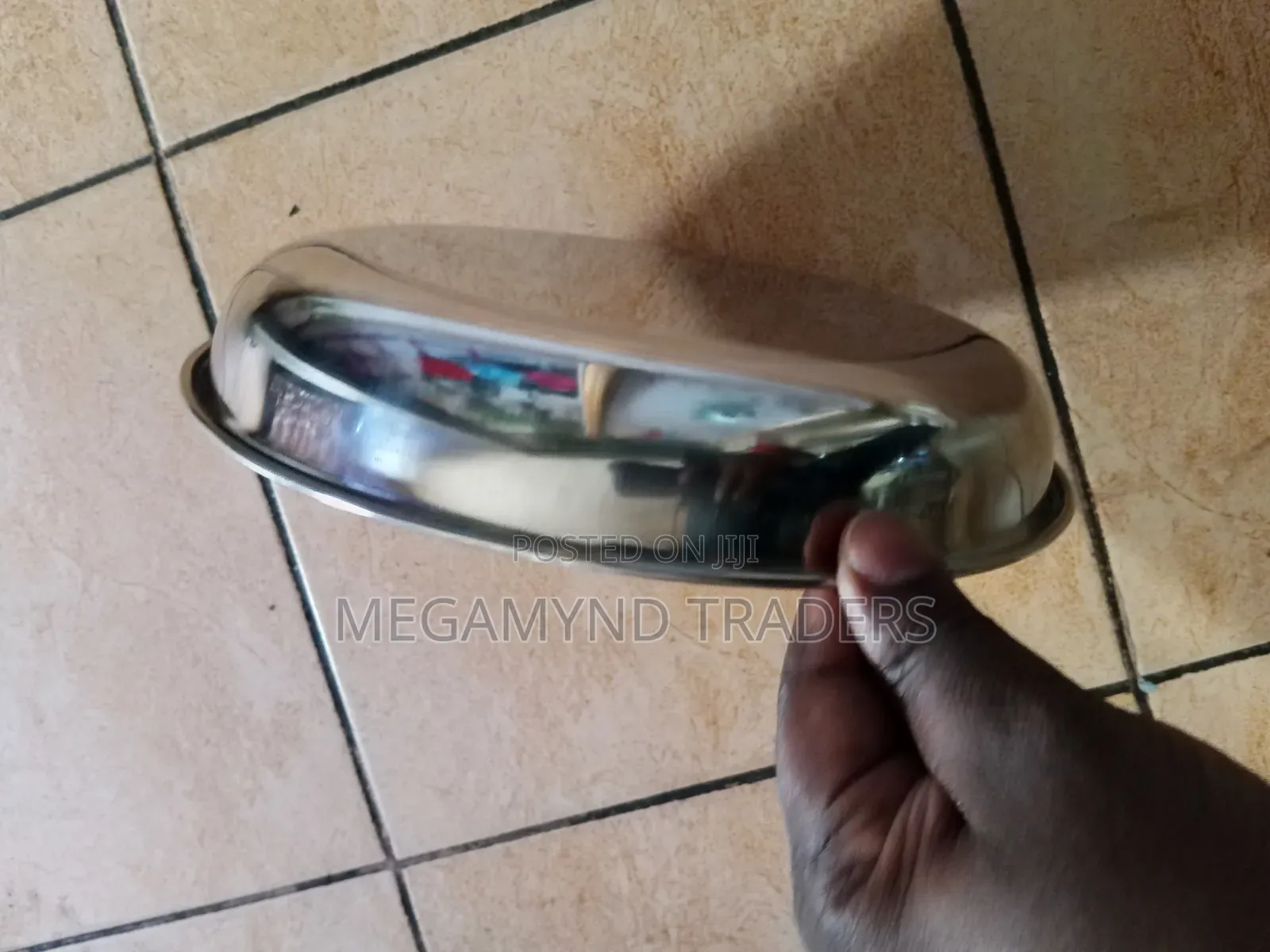 Redberry Stainless Steel Heavy Gauge Plate -26cm / Mirror Finish Plate