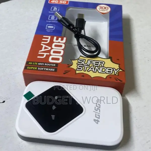 Lightweight Design 4g/5g Lte Router 3000mAh Portable Pocket Size