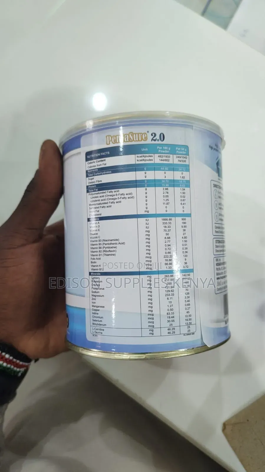 Pentasure 2.0 High Calorie Nutrition Protein Powder 400g Supplement