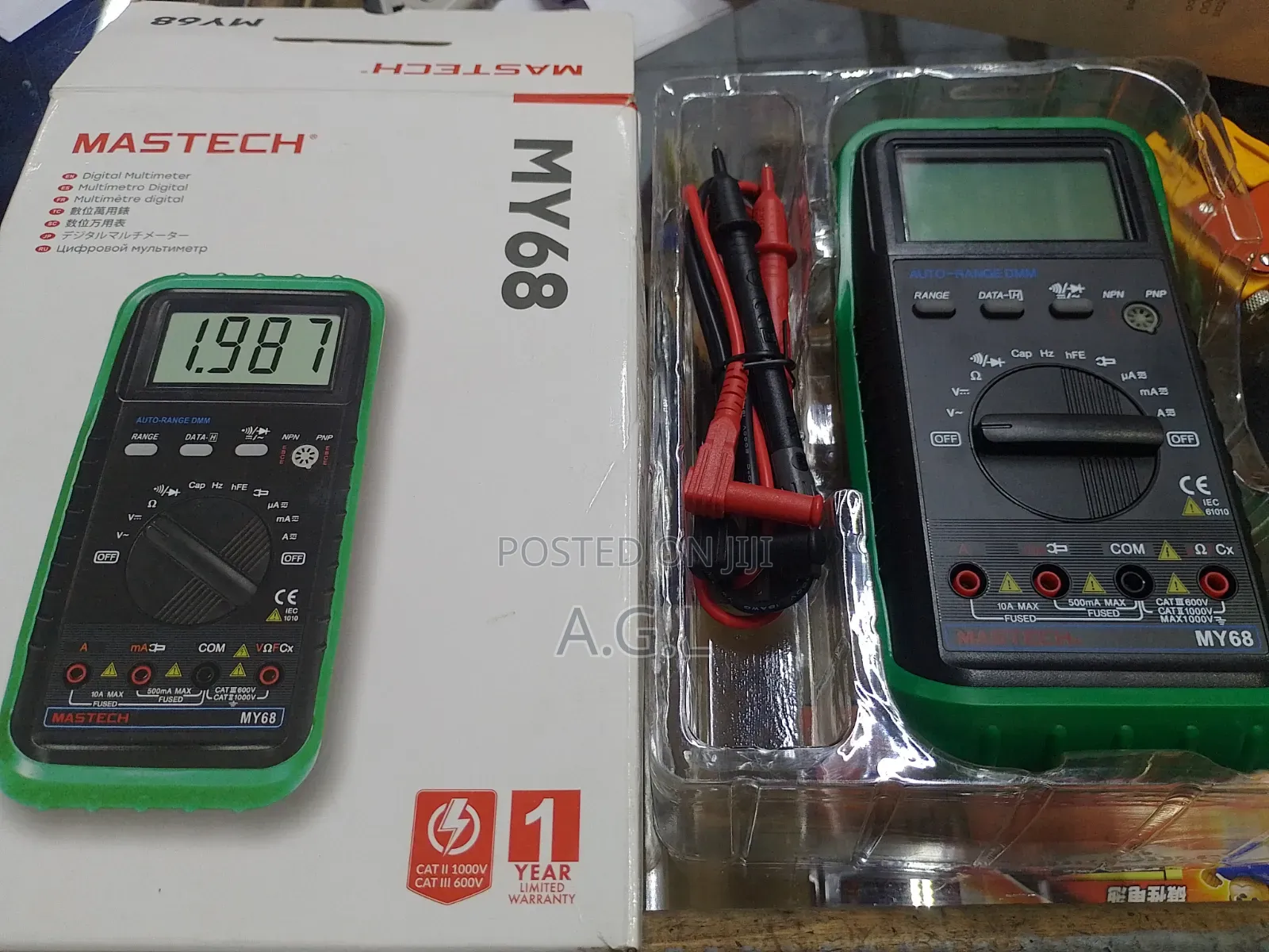 Digital Multimeter Mastech MY68