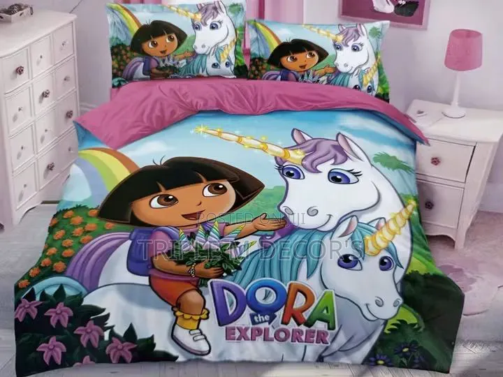 Barbie Cartoon Print Duvet