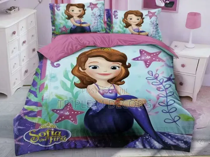 4x6 Kids Cartoon Duvet Sets | Multiple Designs