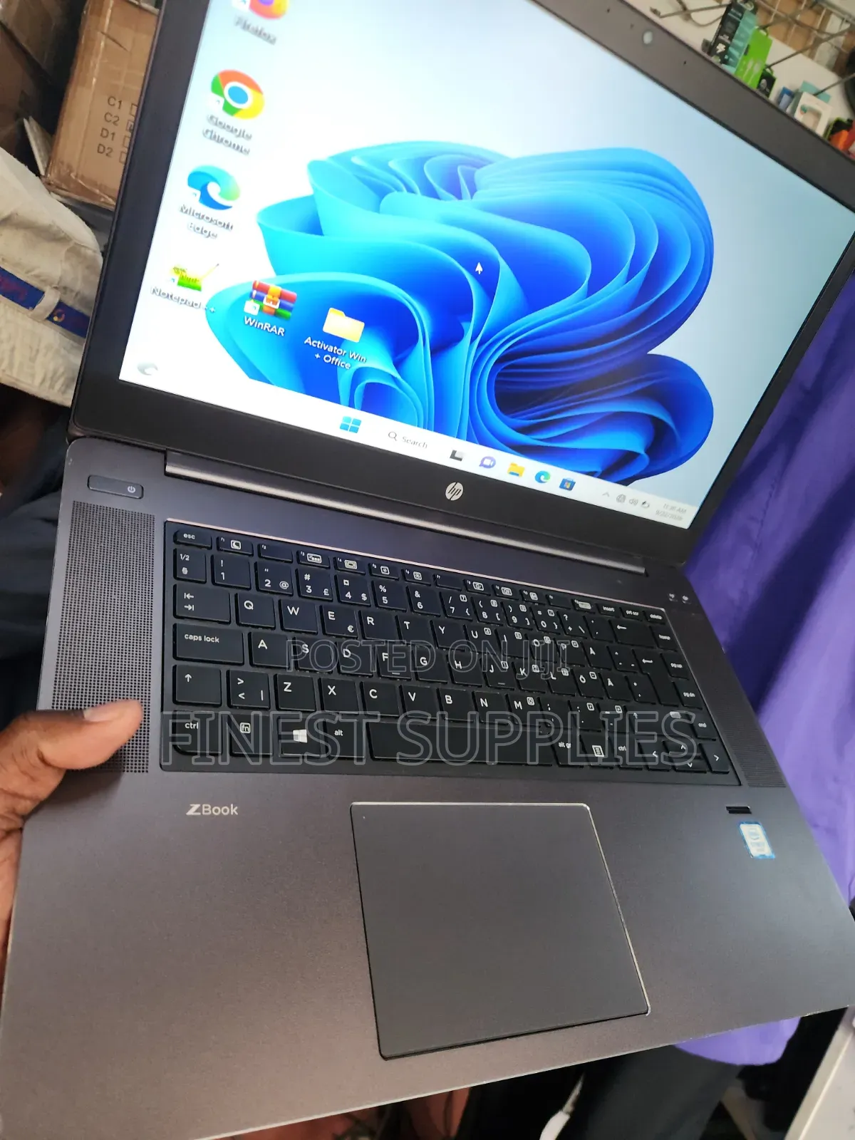 Laptop HP ZBook Studio G3 8GB Intel Core i7 SSD 256GB