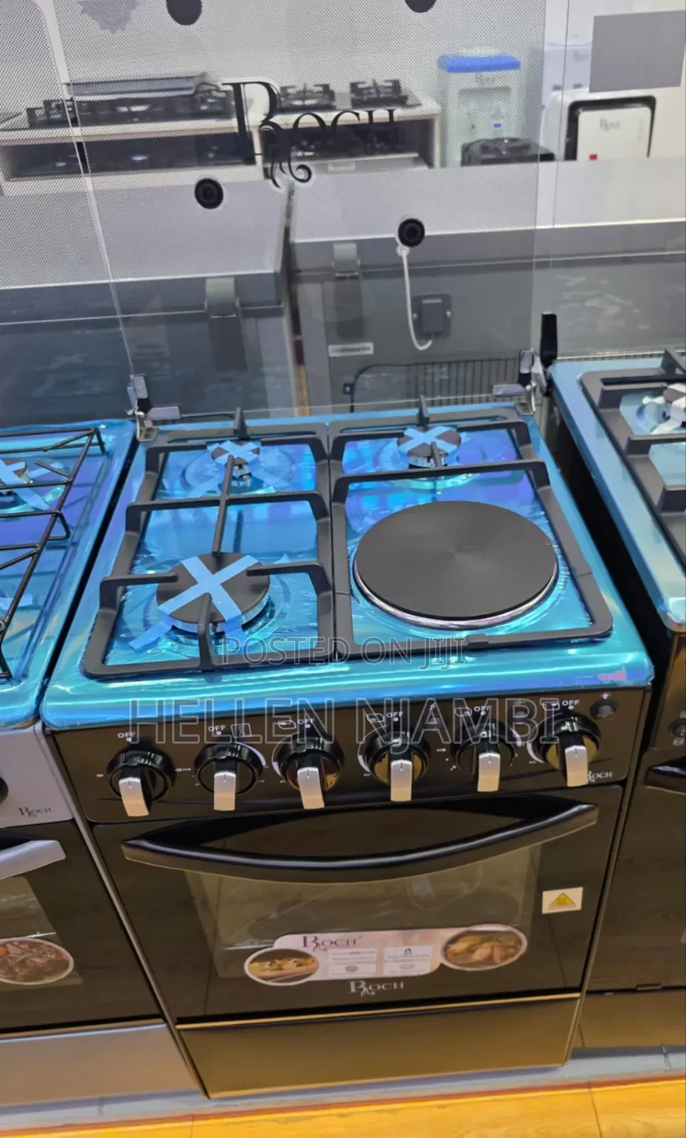 Roch Black 50×55 Standing 3+1 Cooker