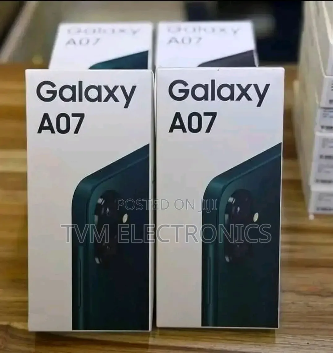 New Samsung Galaxy A07 4G 64 GB Black