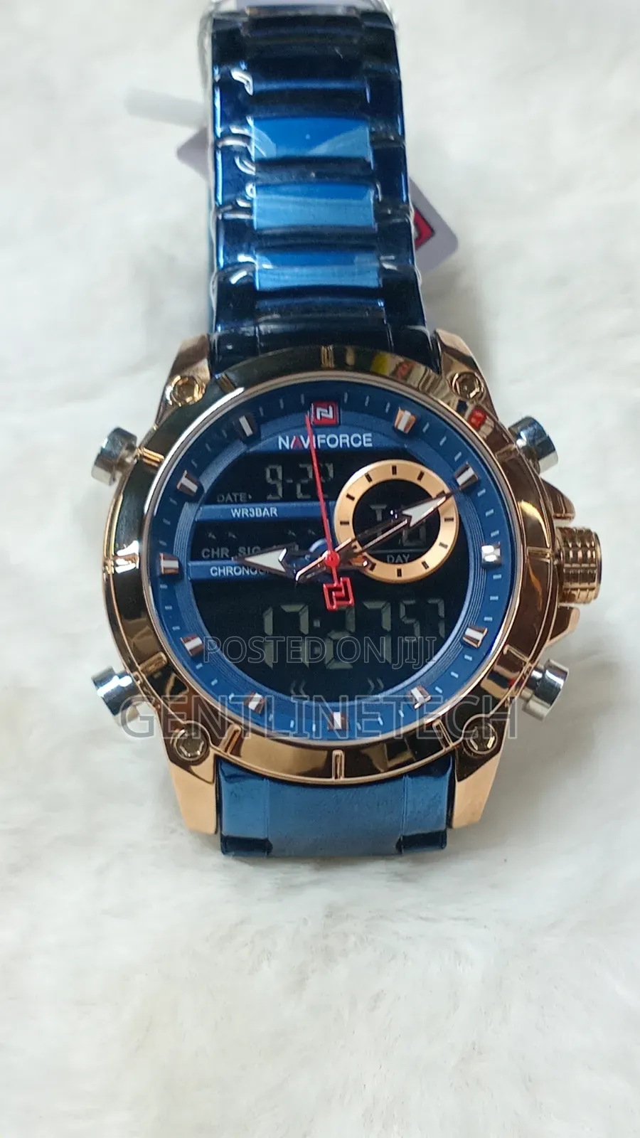 NaviForce NF9163 Blue and Gold