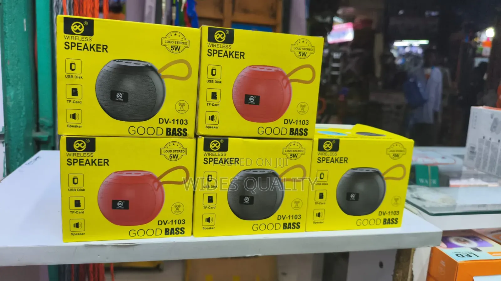 DV-1103 Compact 5W Wireless Bluetooth Speakers