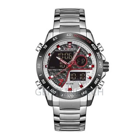 NaviForce NF9171 Black and Silver