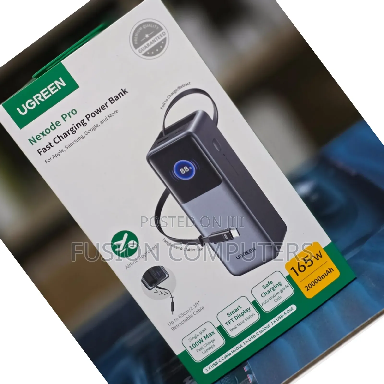 The 
UGREEN Nexode Pro 165W 20000mAh Power Bank (Model PB726