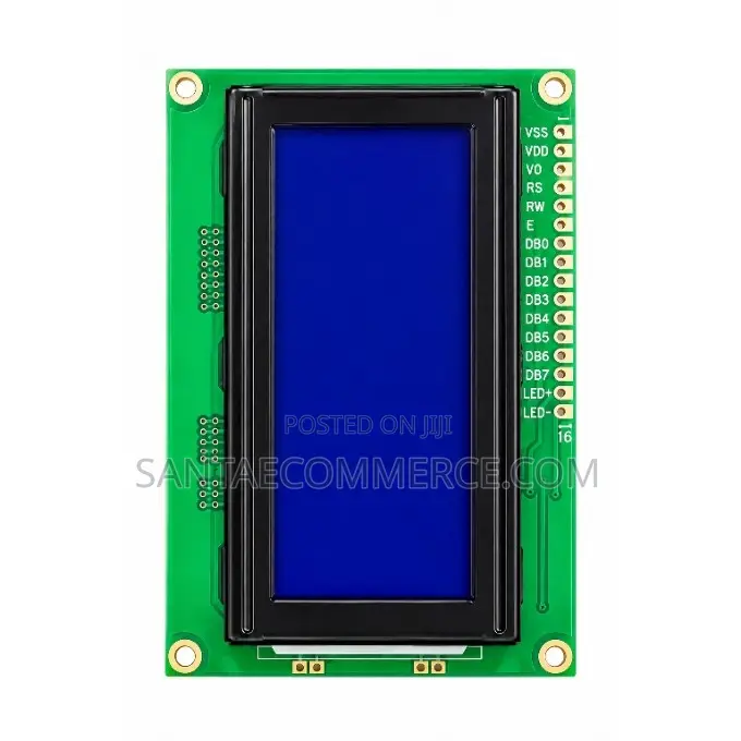 16×2 Character LCD Display Module (Blue Backlight)