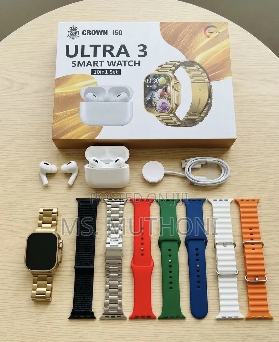Ultra 3 Smart Watch Gift Set 