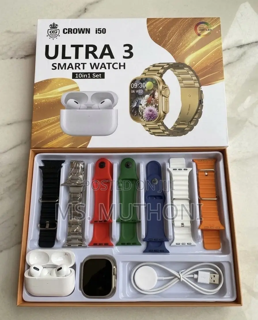 Ultra 3 Smart Watch Gift Set 