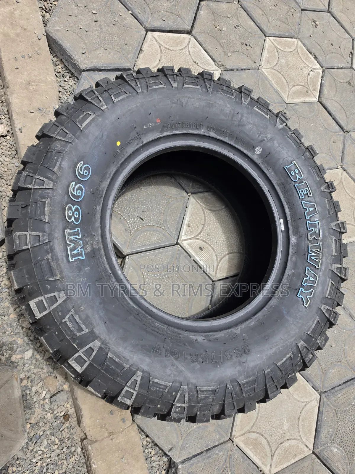Lt 265 /75 R16 Bearway Tires (Mud Terrain)