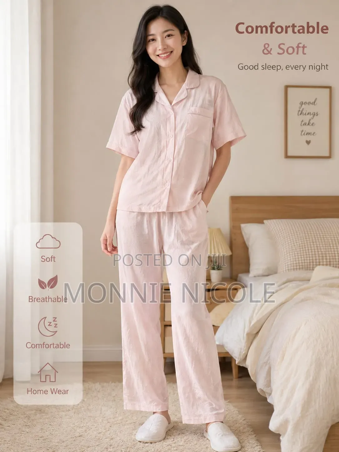 Comfy Soft Pajama Set. 3-Piece Set.