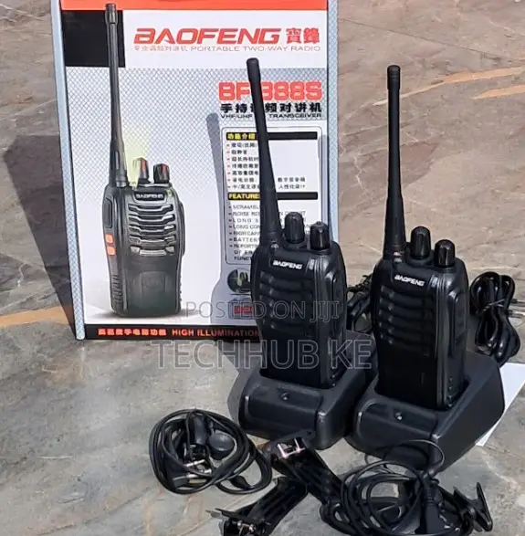 Baofeng Radio Calls Walkie Talkies Model Bf-888s