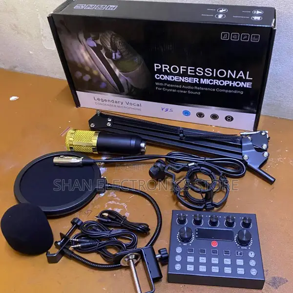 Condenser Microphone BM800 Kit:Microphone for Computer Shock