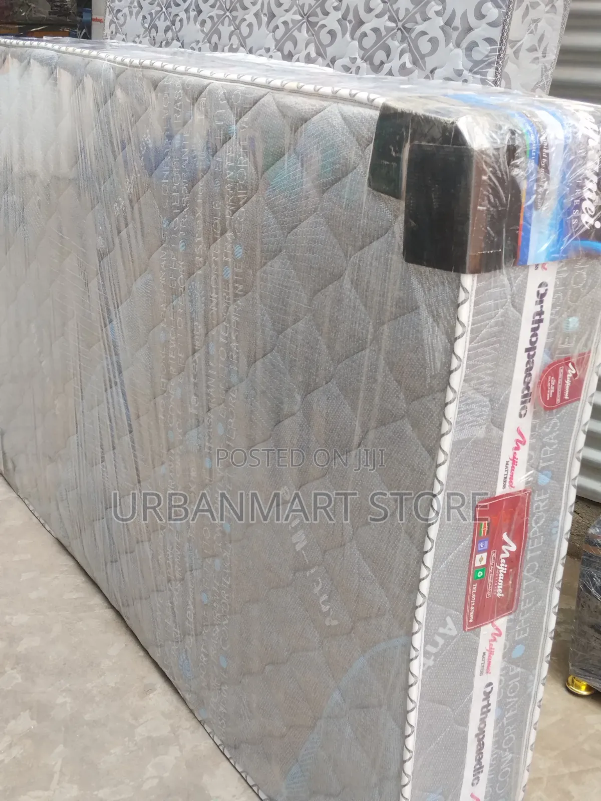 4x6 10 Inch Orthopedic Mattress White an Grey