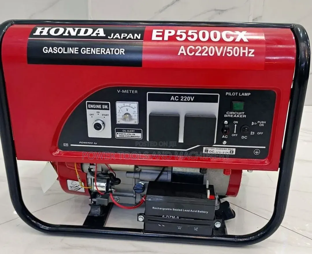 Ep5500cx Honda 5.5kva 220v50hz Petrol Generator