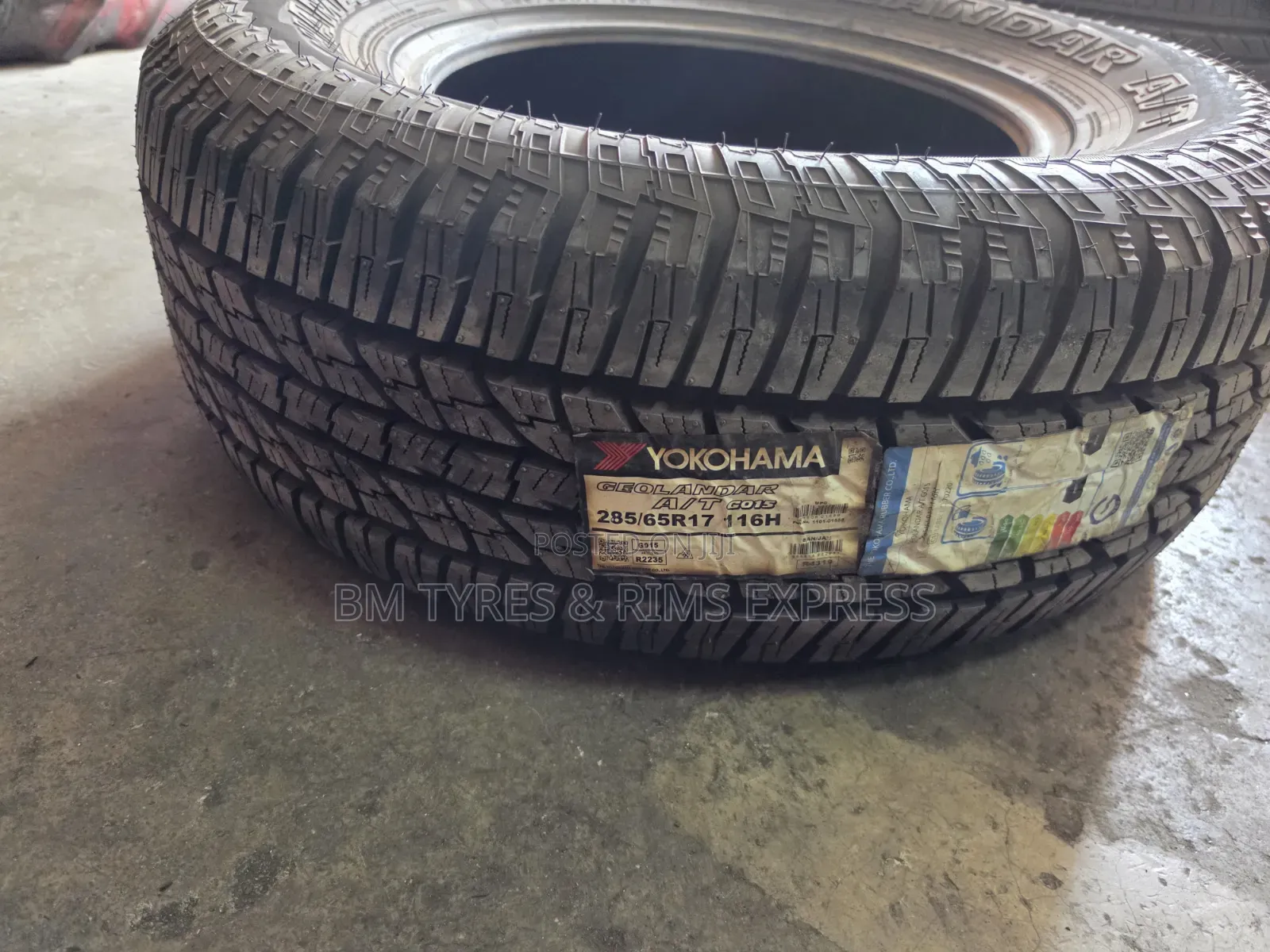 285 /65 R17 Yokohama Tires (All Terrain)