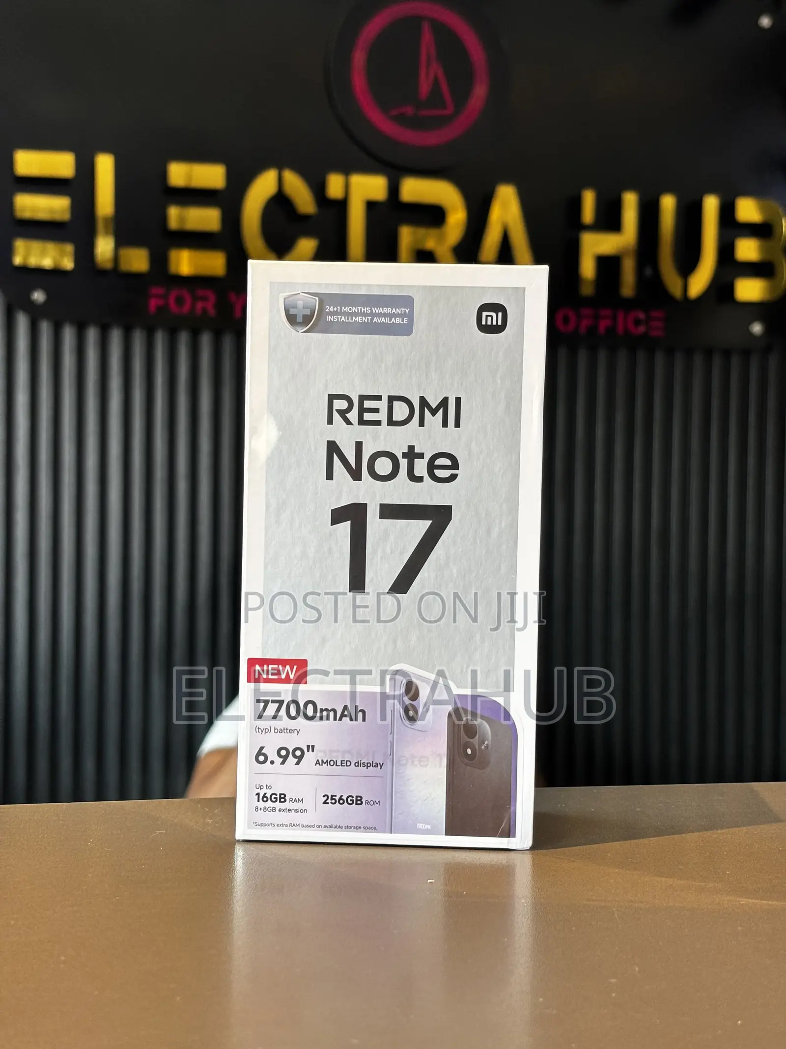New Xiaomi Redmi Note 17 256 GB Black