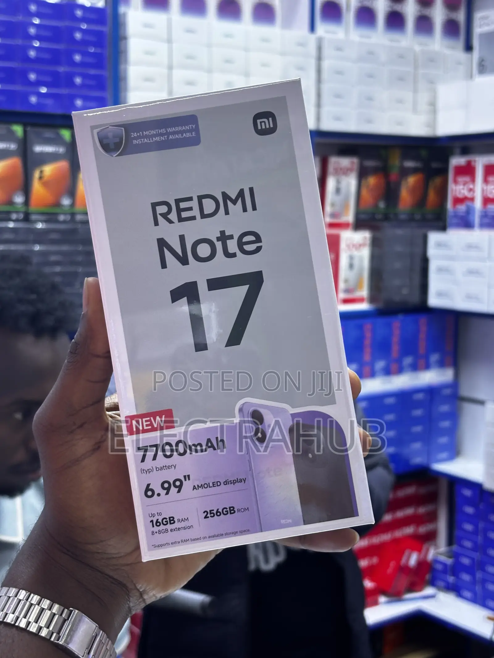New Xiaomi Redmi Note 17 256 GB Black