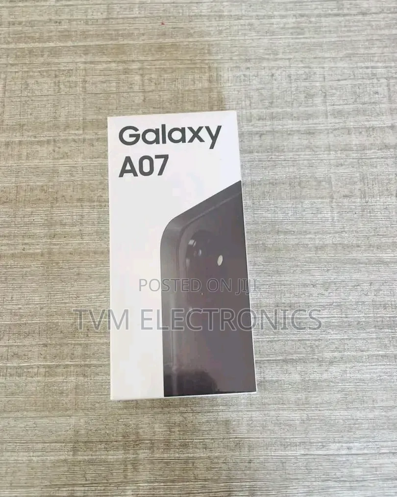 New Samsung Galaxy A07 128 GB Black