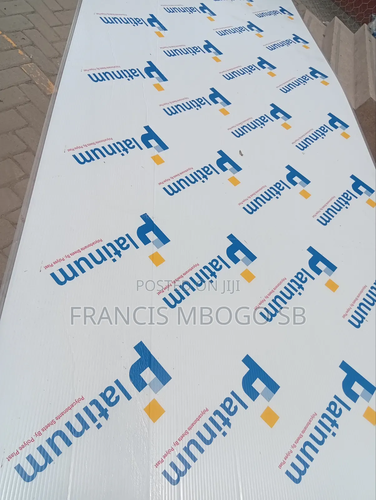 Platinum Polycabonate Sheets Clear 8mm