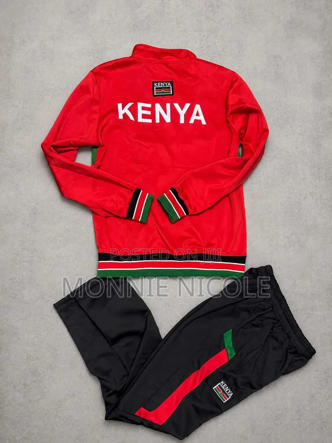 High Quality Kenya Tracksuit. Sport Tracksuit