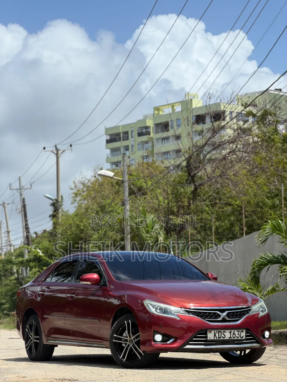 Toyota Mark X 2017 Red