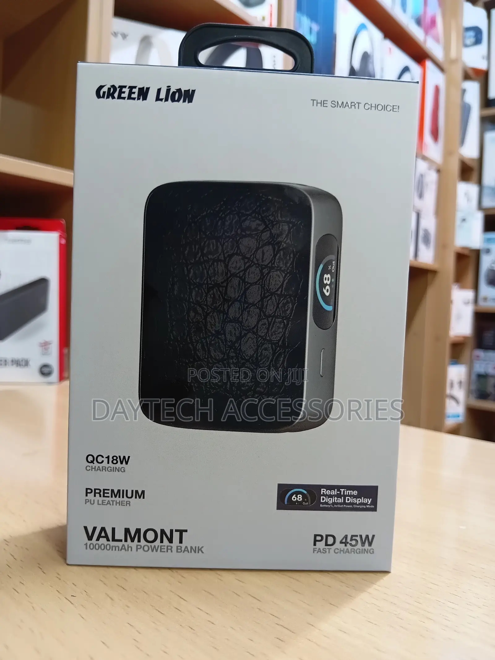 The Green Lion Valmont 10000mAh Power Bank (PD 45W)