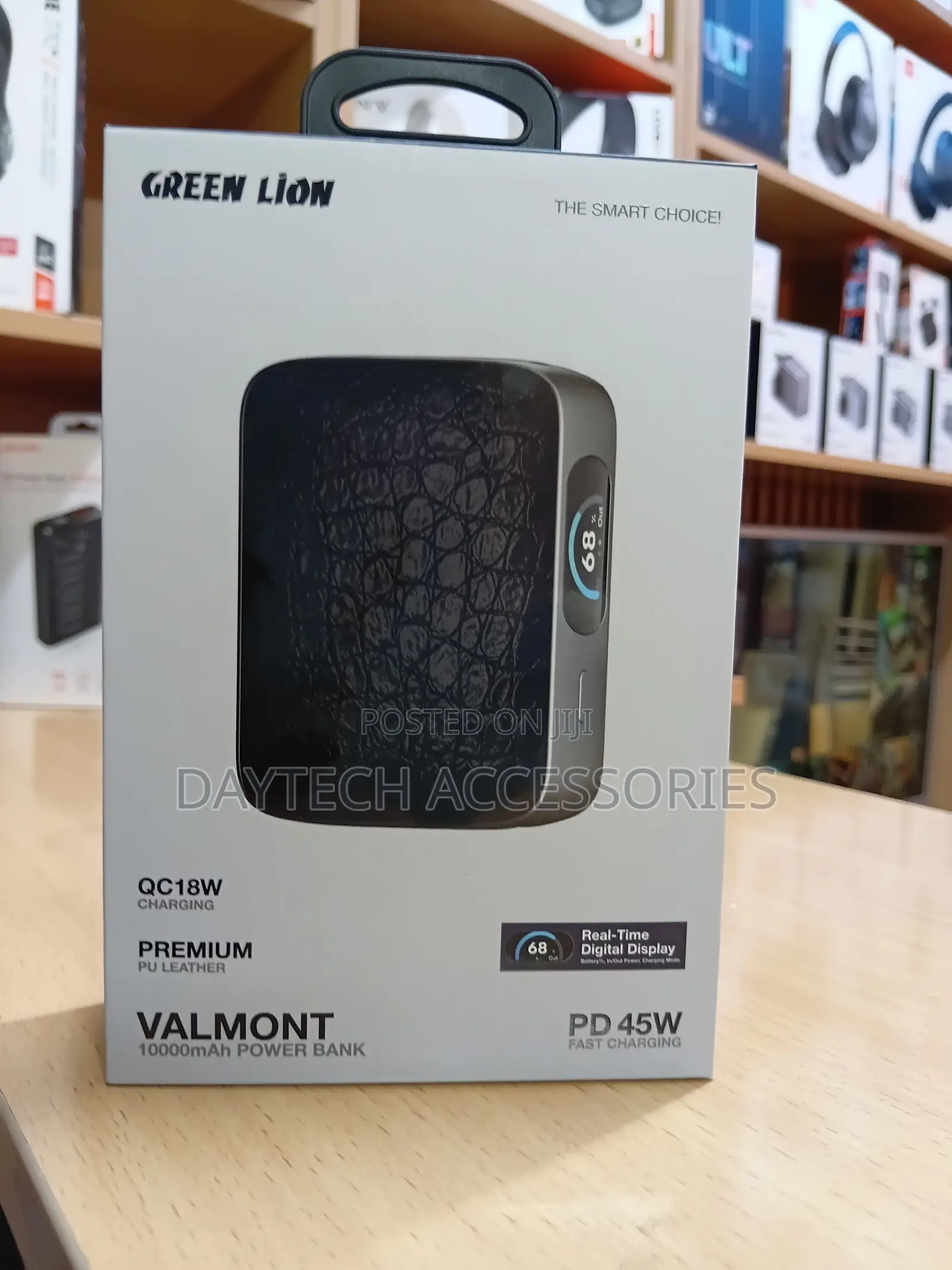 The Green Lion Valmont 10000mAh Power Bank (PD 45W)