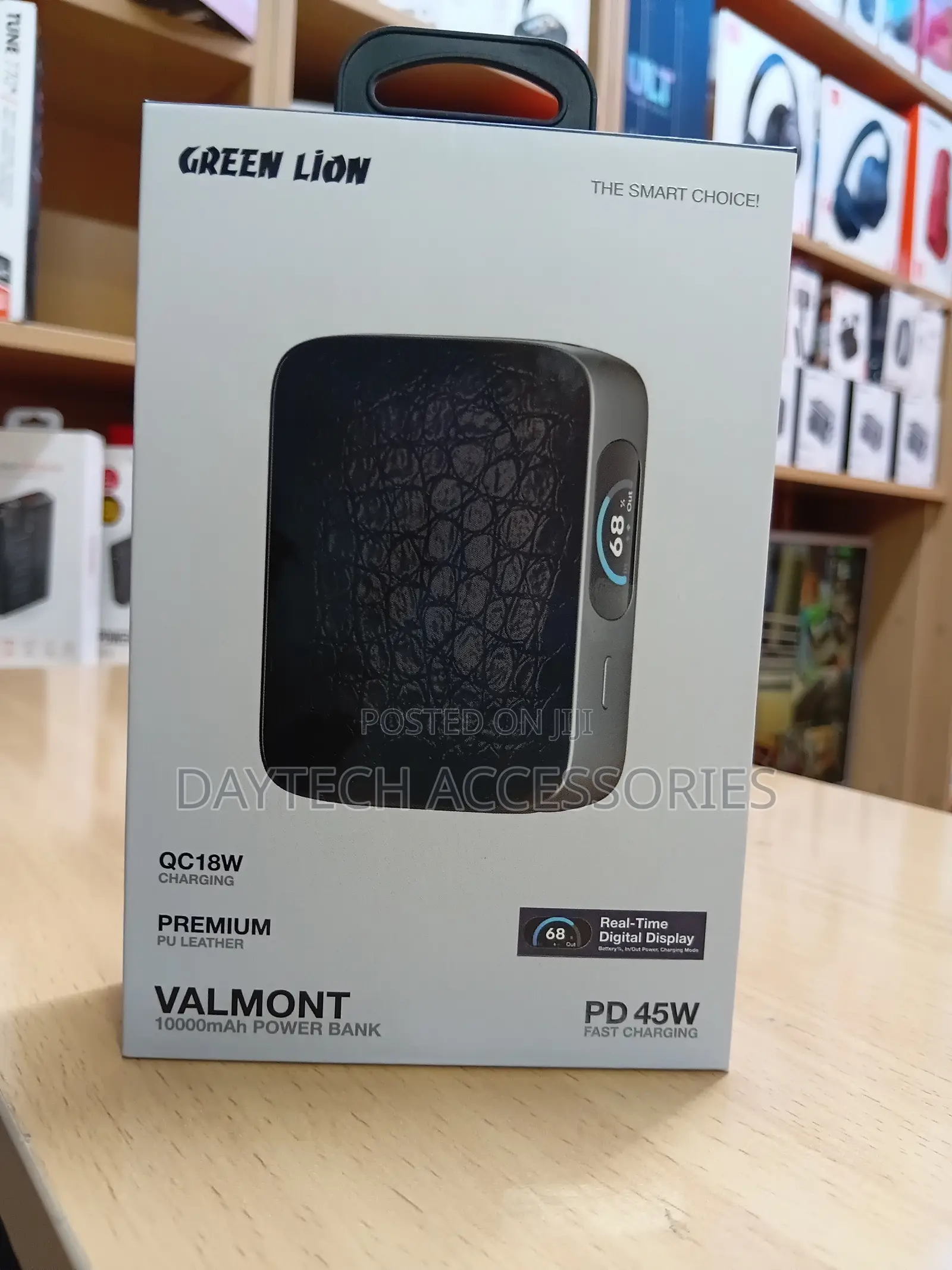 The Green Lion Valmont 10000mAh Power Bank (PD 45W)