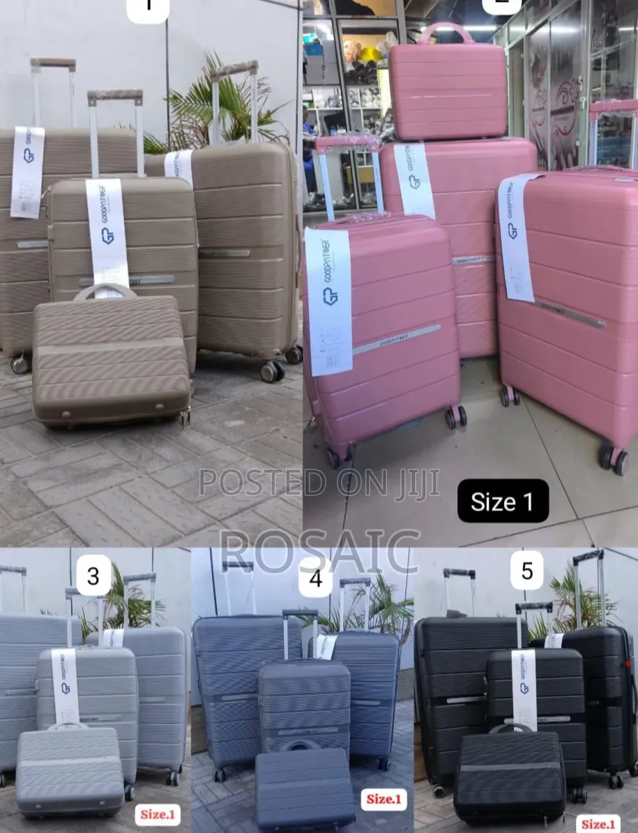 fashion 4 in 1 Unbreakble Laxurious Rubber Suitcase Briefcase
