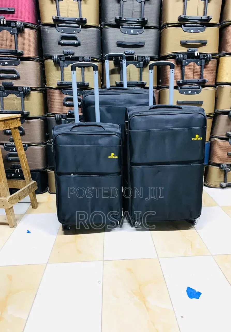 3 in 1 Fabric Laxurious Suitcase Briefcase Travel Bag