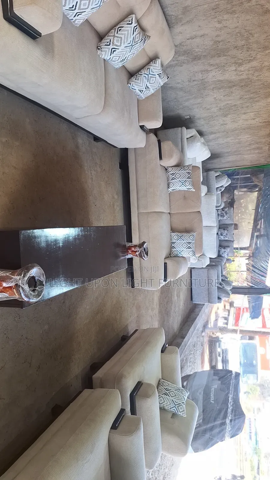 7 Seater Amber-Ray Sofa Desing