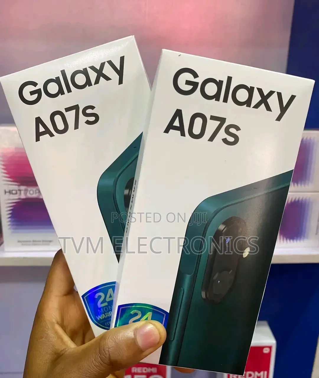 New Samsung Galaxy A07s 64 GB Black