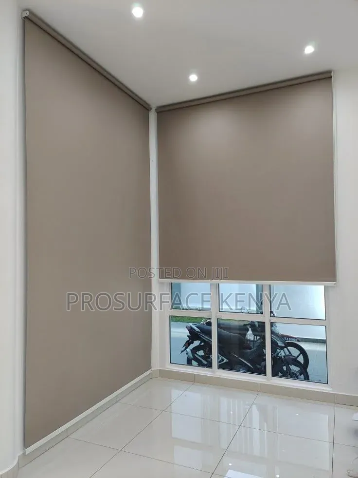 Blackout Window Roller Blinds | Sun Blocking Blinds KSh 3,500/M2