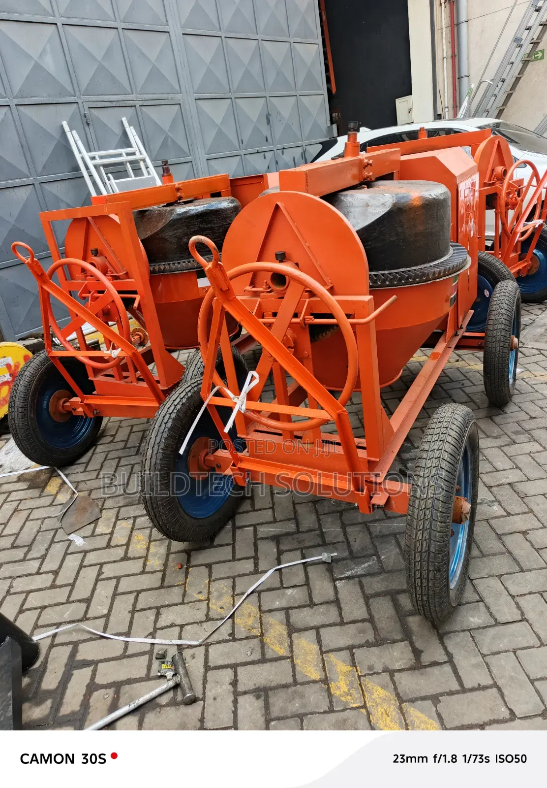 Belt-Driven Titan Concrete Mixer Machine