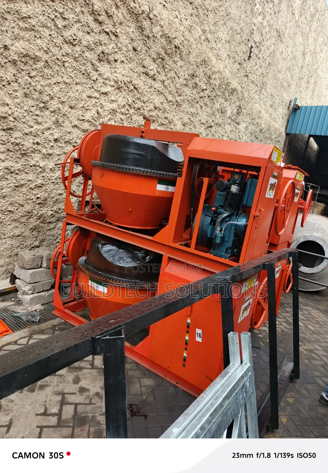6.5horse Power Indian Concrete Mixer