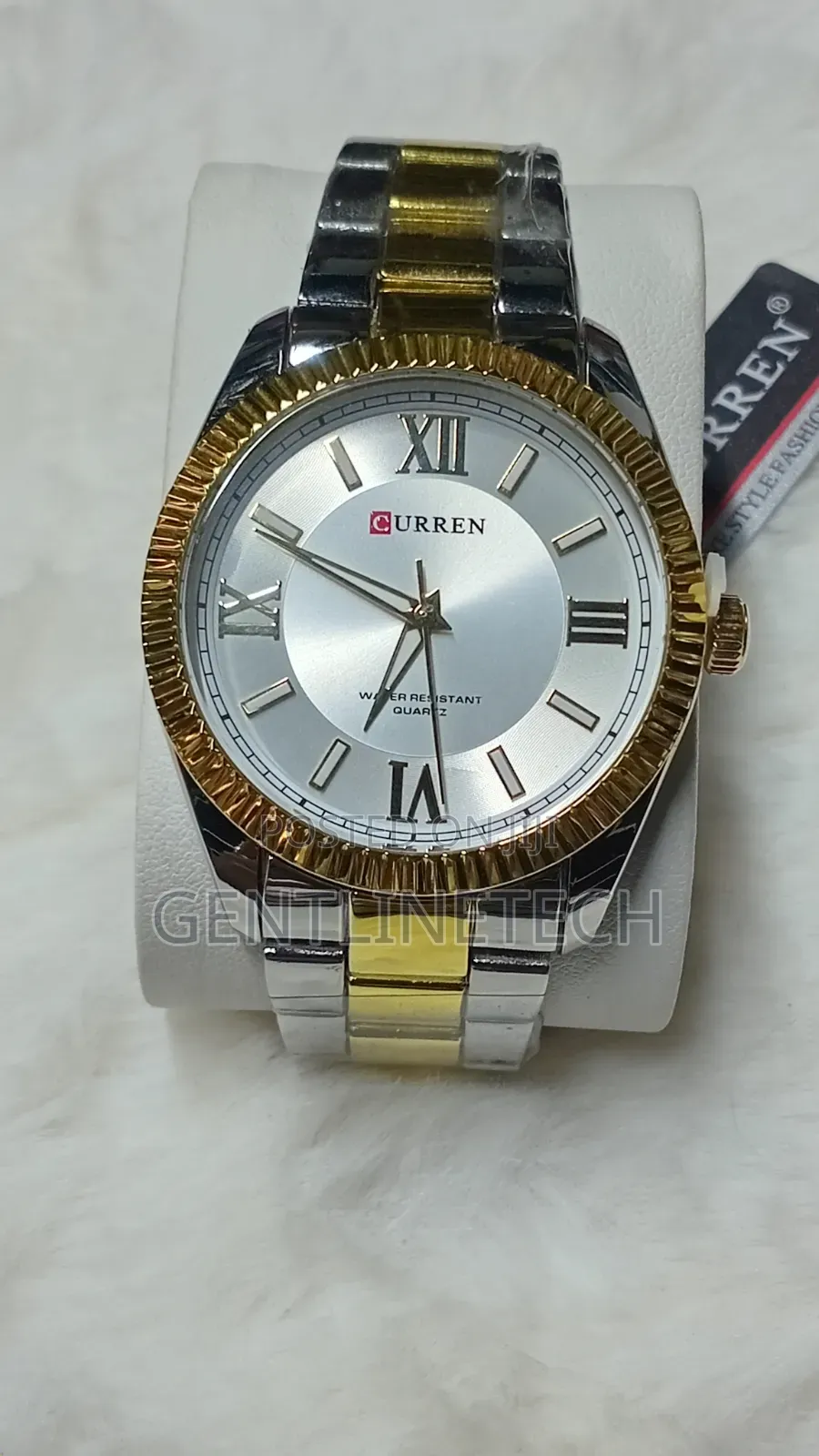 Curren 8453 White Dial