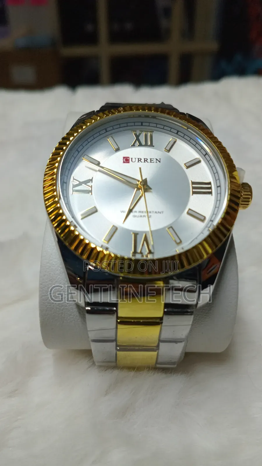 Curren 8453 White Dial