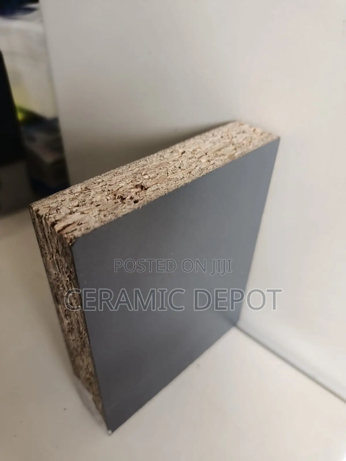 CHIP BOARD STEELGREY 18mm by 1830X2750mm