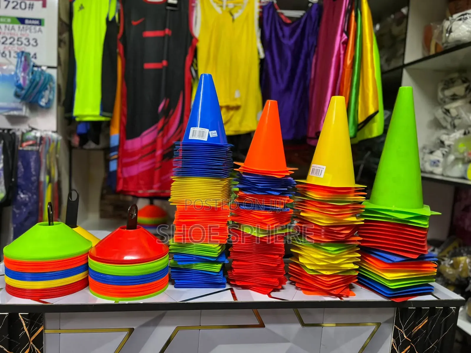 Markers at 75 Cones 150,250,300 Each