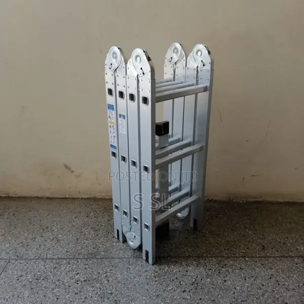 Aluminum Multi-Folding Ladder 4x3 | Durable Versatile