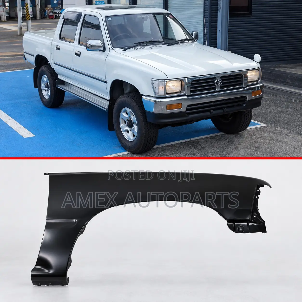 Front Fender Toyota Hilux Yn85 1989 - 1997